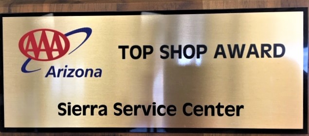 Sierra Service Center | Our AAA Top Shop Awards